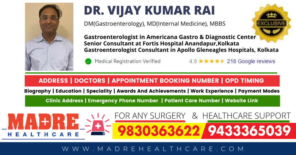 Dr. Vijay Kumar Rai-Gastroenterologist